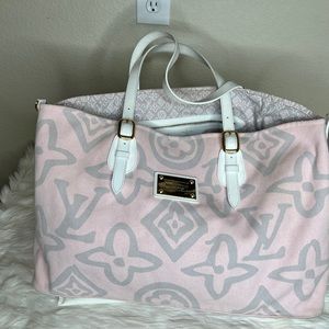 Louis Vuitton Tahitienne Tote Rose GM